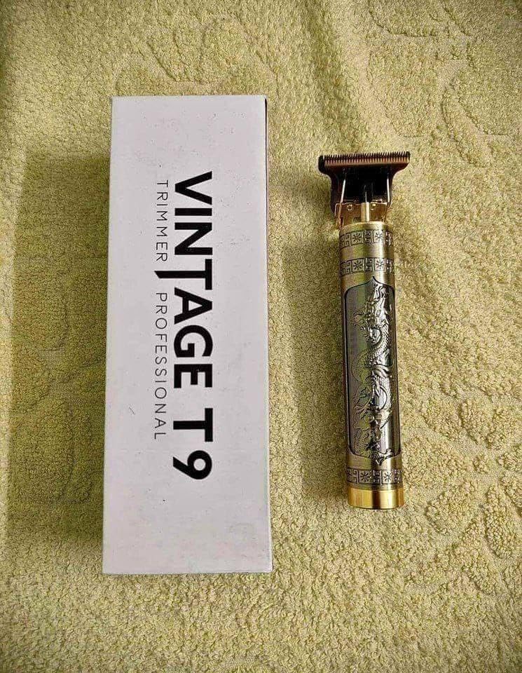 T-9261 New Vintage Professional Hair Trimmer For Men –Golden Body